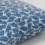 Land & Shore Oak Leaf Blue Cushion