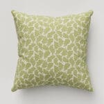 Land & Shore Oak Leaf Green Cushion