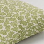 Land & Shore Oak Leaf Green Cushion