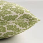 Land & Shore Oak Leaf Green Cushion