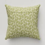Land & Shore Oak Leaf Green Cushion