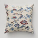 Land & Shore Orchard Blue Red Cushion