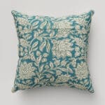 Land & Shore Rowallane Teal Cushion