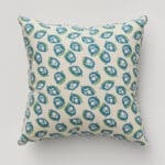 Land & Shore Seedling Teal Cushion