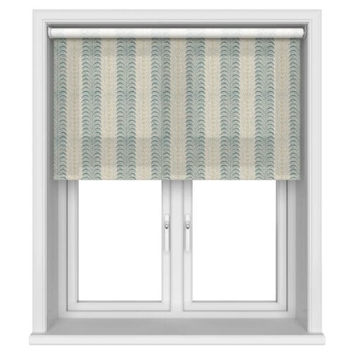 Land & Shore Fintra Stripe Teal Motorised