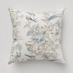 Historic Royal Palaces Hampton Blue Cushion