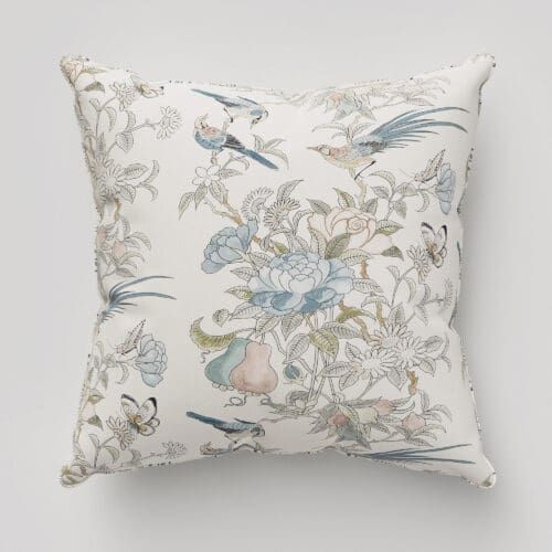 Historic Royal Palaces Hampton Blue Cushion