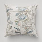 Historic Royal Palaces Hampton Blue Cushion