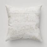 Historic Royal Palaces Palace Toile Stone Cushion