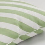 Historic Royal Palaces Tudor Stripe Green Cushion