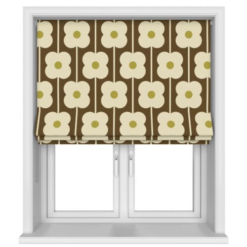 Orla Kiely Abacus Flower Conker No Drill