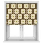Orla Kiely Abacus Flower Conker No Drill