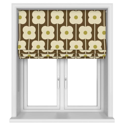 Orla Kiely Abacus Flower Conker No Drill