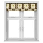 Orla Kiely Abacus Flower Conker