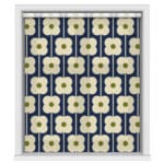 Orla Kiely Abacus Flower Navy Motorised