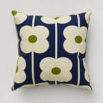 Orla Kiely Abacus Flower Navy Cushion