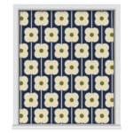 Orla Kiely Abacus Flower Navy Motorised