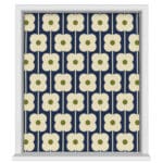 Orla Kiely Abacus Flower Navy No Drill