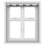 TwistFit Orla Kiely Abacus Flower Navy Motorised