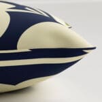 Orla Kiely Abacus Flower Navy Cushion