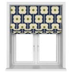 Orla Kiely Abacus Flower Navy No Drill