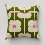 Orla Kiely Abacus Flower Seagrass Cushion
