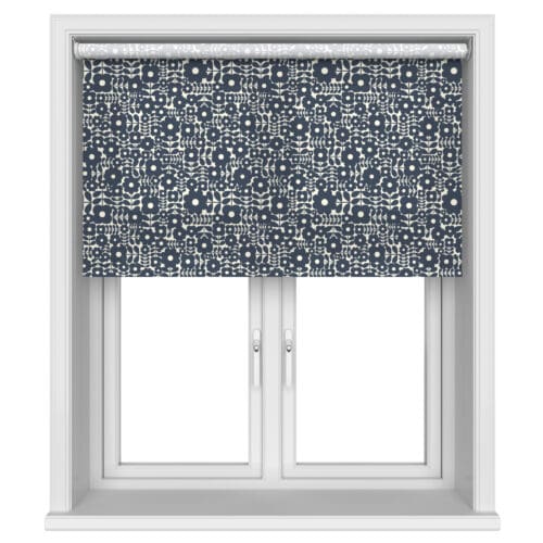 Orla Kiely Criss-cross Stem Navy Motorised