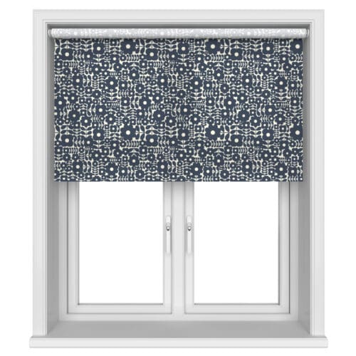 TwistFit Orla Kiely Criss-cross Stem Navy Motorised