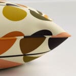 Orla Kiely Multi Stem Auburn & Orange Cushion