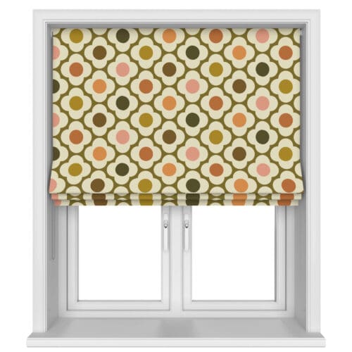 Orla Kiely Spot Flower Multi Autumn No Drill