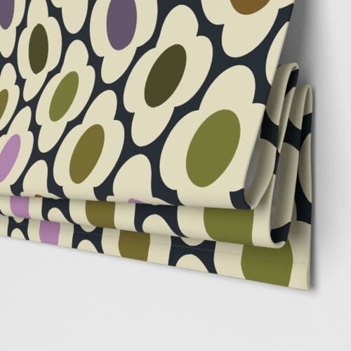 Orla Kiely Spot Flower Multi Mauve Motorised
