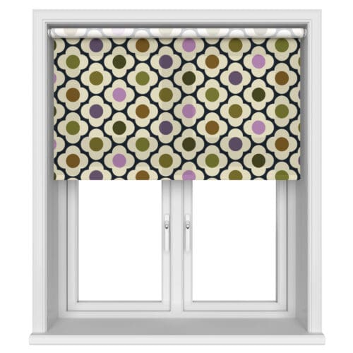 TwistFit Orla Kiely Spot Flower Multi Mauve Motorised