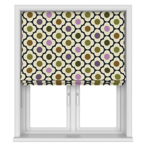 Orla Kiely Spot Flower Multi Mauve