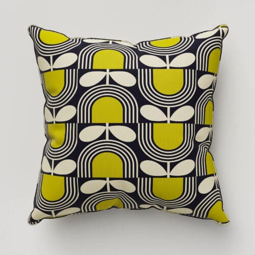 Orla Kiely Striped Tulip Navy Cushion