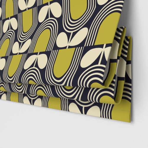 Orla Kiely Striped Tulip Navy Motorised