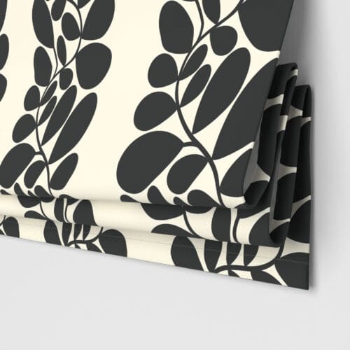 Orla Kiely Sycamore Stripe Black Motorised