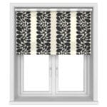 Orla Kiely Sycamore Stripe Black Motorised