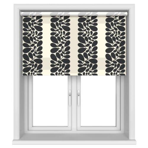 Orla Kiely Sycamore Stripe Black Motorised