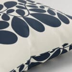 Orla Kiely Sycamore Stripe Navy Cushion