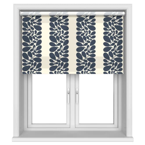 Orla Kiely Sycamore Stripe Navy Motorised