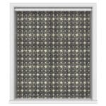 TwistFit Orla Kiely Textured Flower Charcoal Motorised