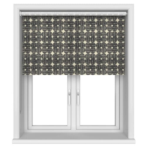 TwistFit Orla Kiely Textured Flower Charcoal