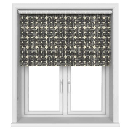 Orla Kiely Textured Flower Charcoal