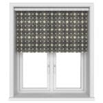 TwistFit Orla Kiely Textured Flower Charcoal Motorised