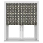 Orla Kiely Textured Flower Charcoal Motorised