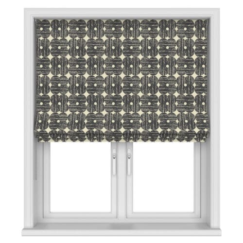 Orla Kiely Textured Flower Charcoal