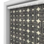 TwistFit Orla Kiely Textured Flower Charcoal Motorised