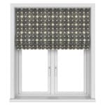 Orla Kiely Textured Flower Charcoal Motorised
