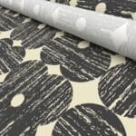 Orla Kiely Textured Flower Charcoal
