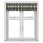 Orla Kiely Textured Flower Charcoal Motorised